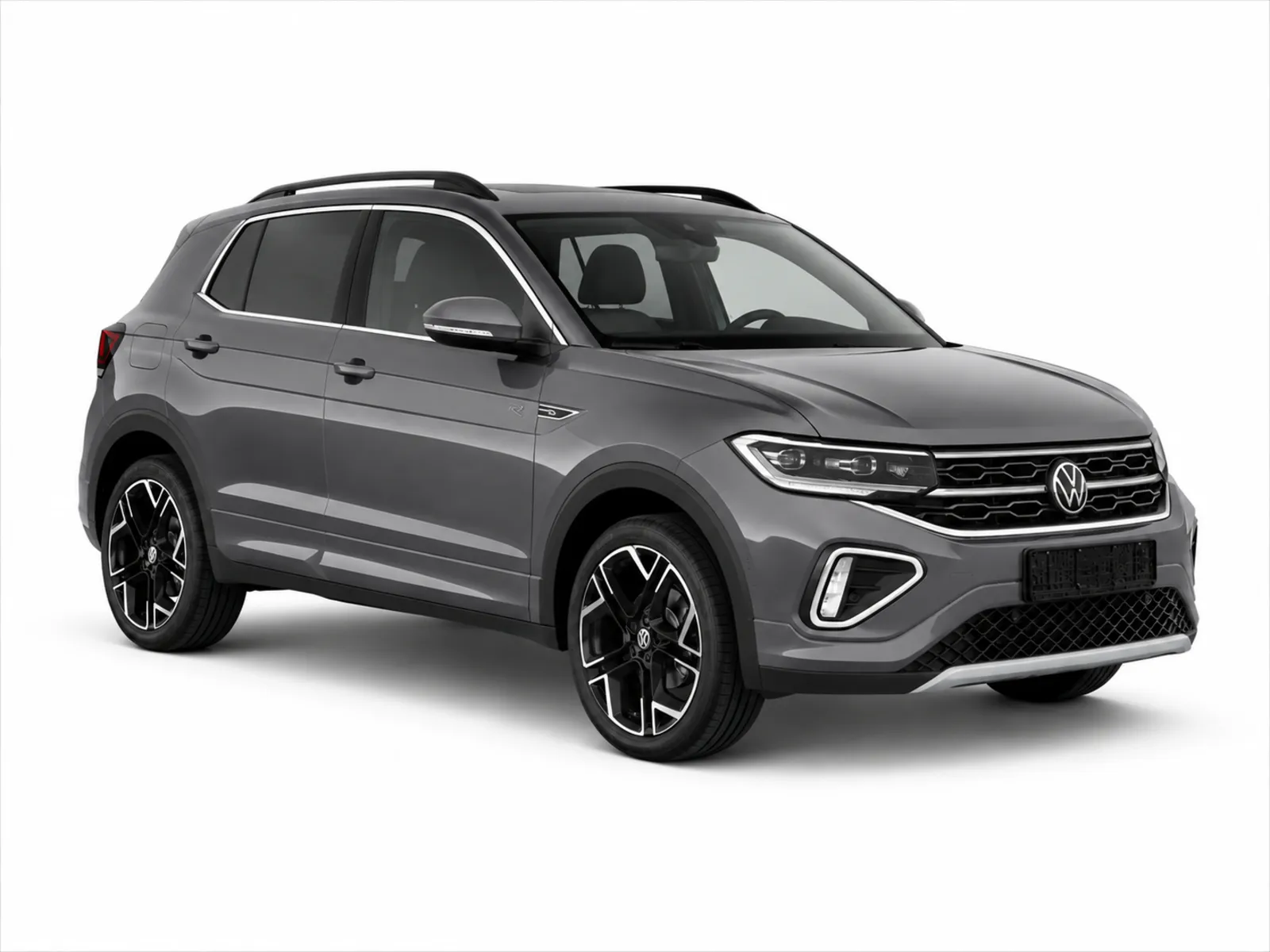 VW T-Cross R-Line in Grau – Frontansicht